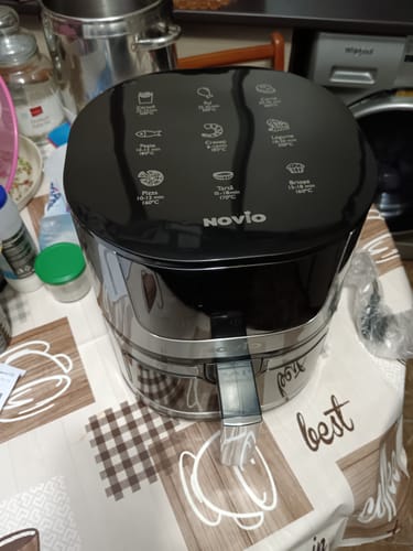 Customer photo review of Air Fryer Novio Grill & Fry
