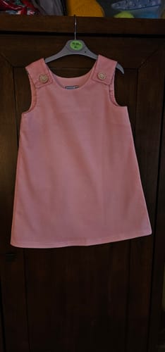 Customer photo review of 3 Metre Broderie Anglaise Floral Cotton - 45" Wide - Floral Orange