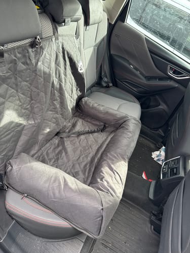 Customer photo review of Car Seat Cover