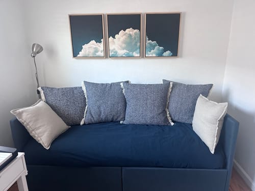 Customer photo review of Dreaming Cloud Set of 3 Prints
