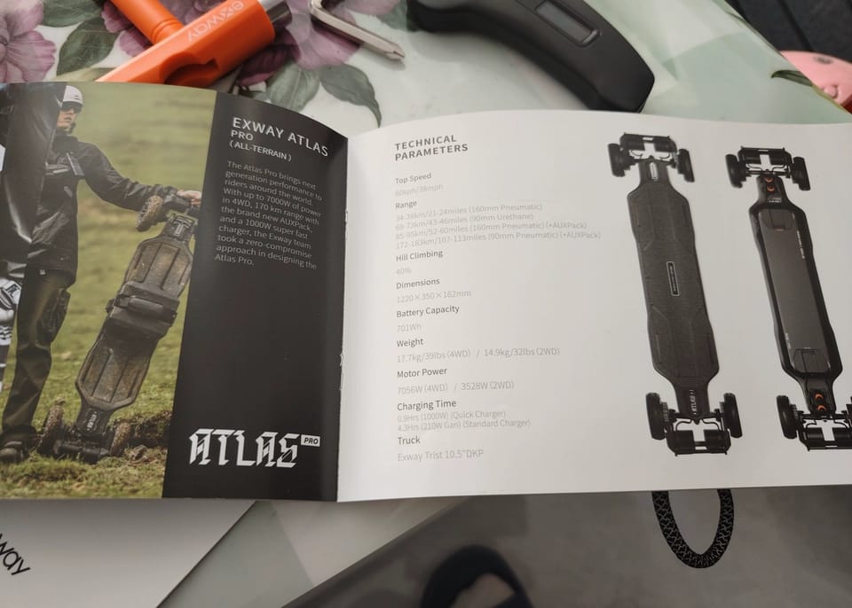 Customer photo review of Exway Atlas Pro
