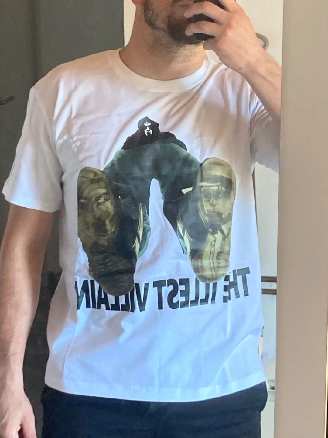 Customer photo review of THE MF TEE