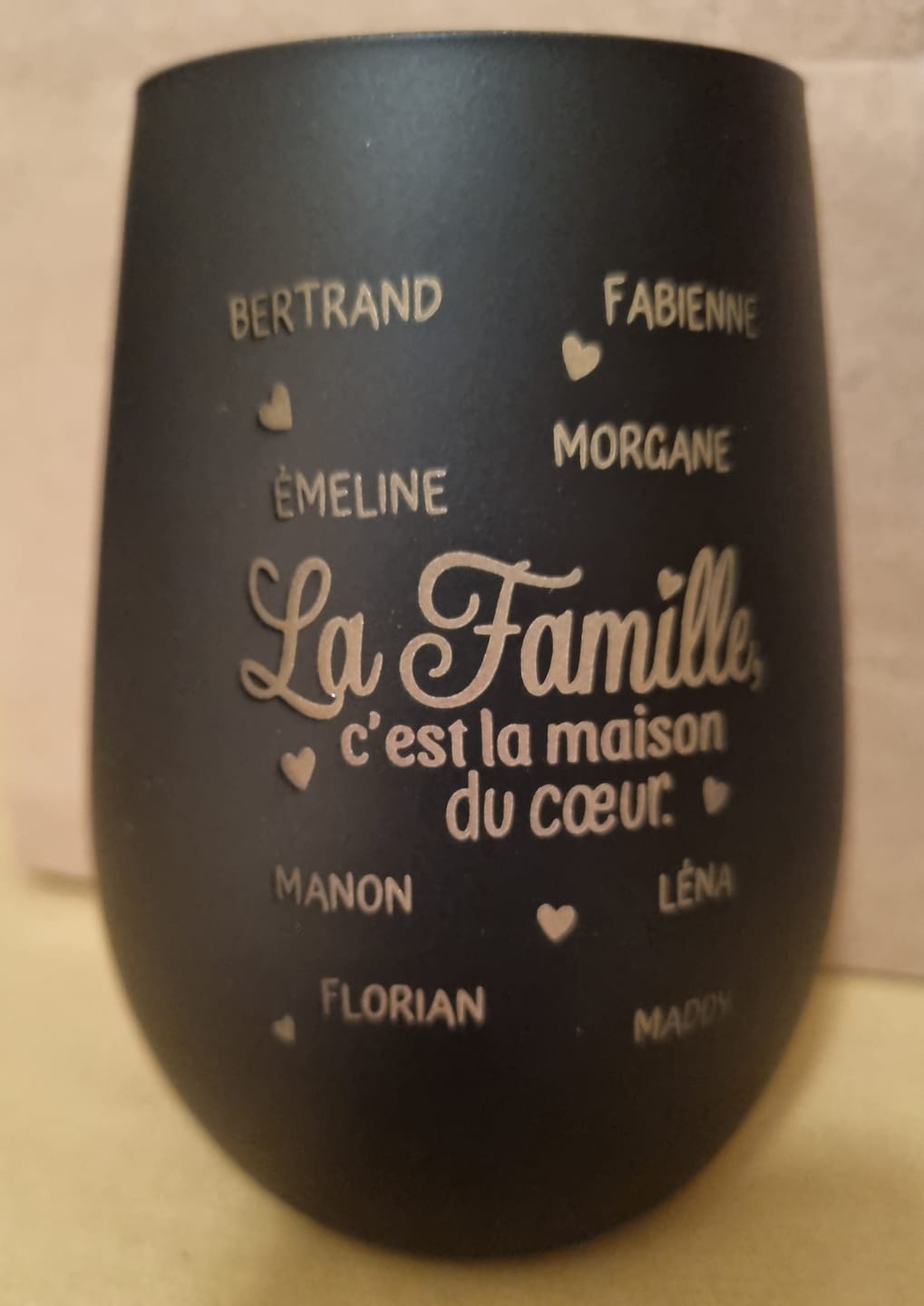 Customer photo review of La maison du cœur - Famille-Photophore
