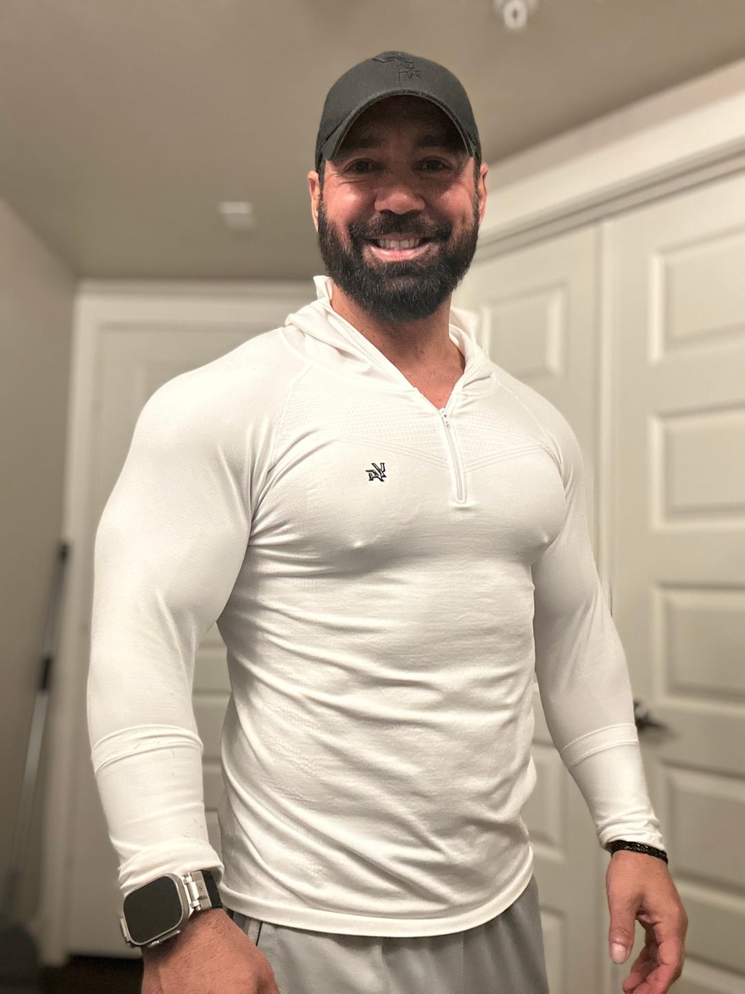 Customer photo review of 832 -  SuperVillain Compression Hoodies