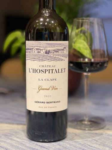 Customer photo review of Château L'Hospitalet Grand Vin red wine