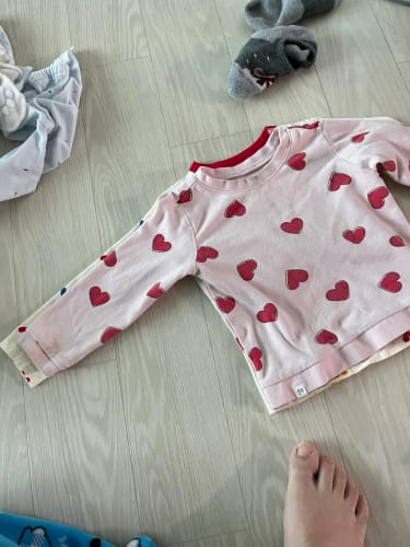 Customer photo review of Printed Pajama Lounge Set