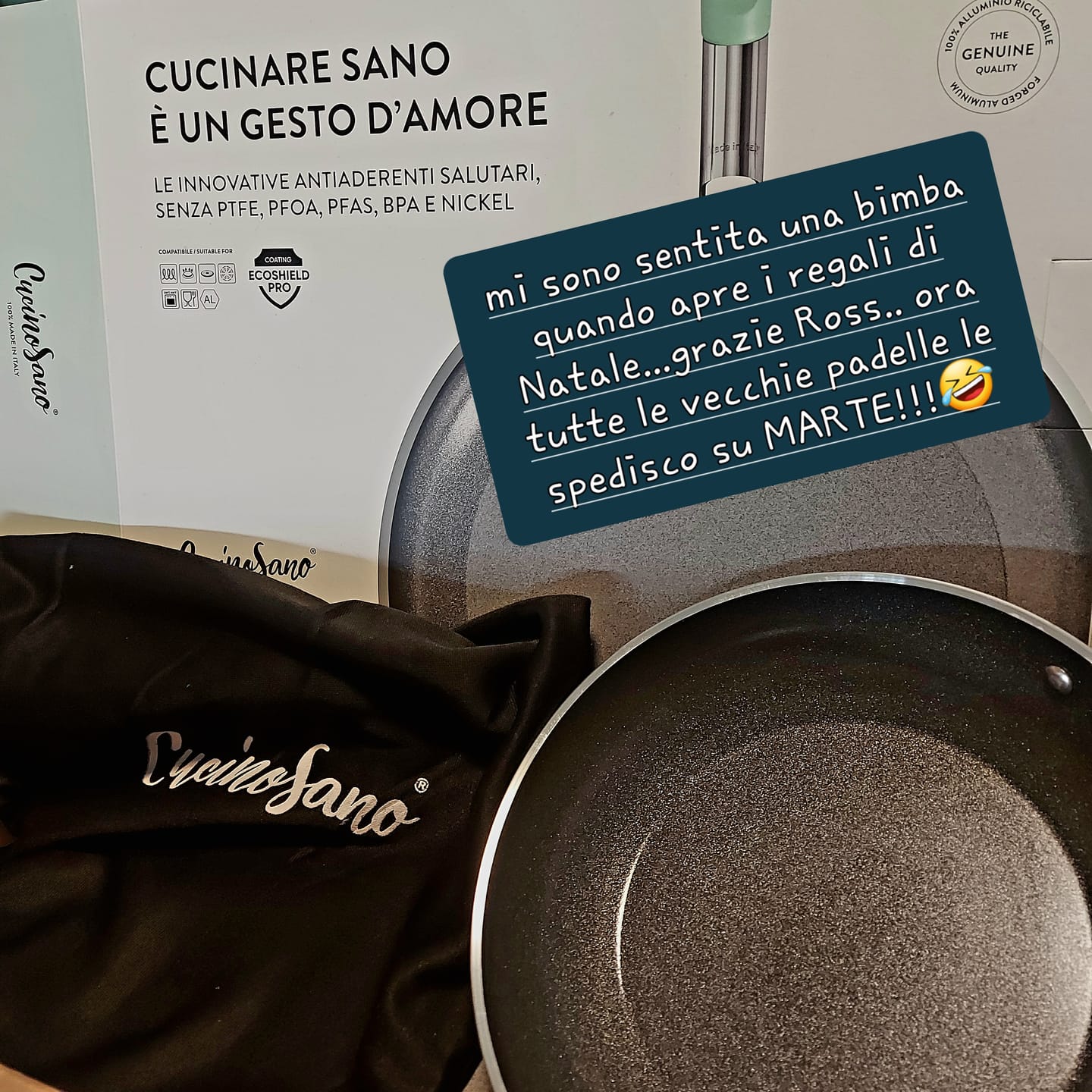 Customer photo review of Padella 24cm antiaderente