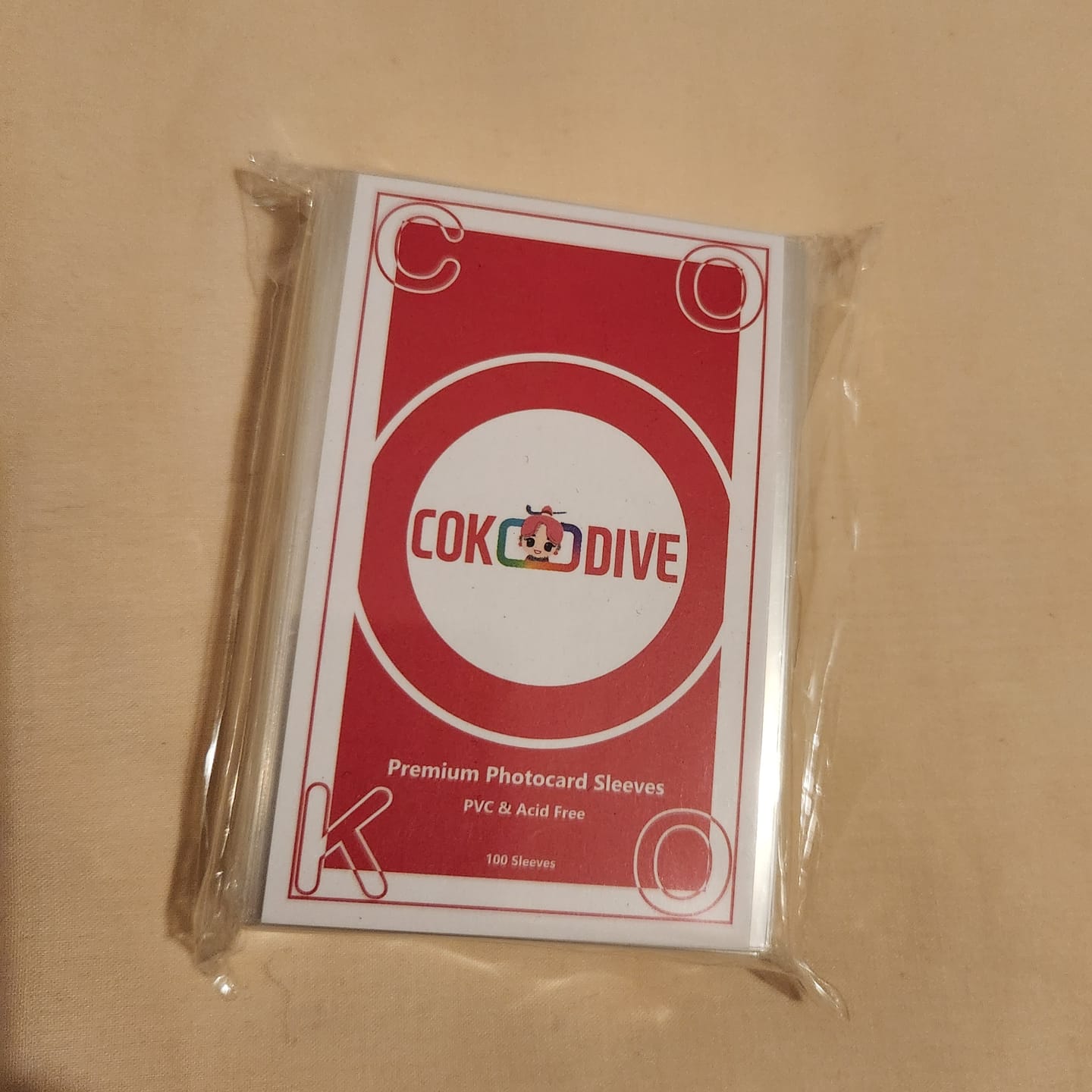 Customer photo review of Premium Photocard Sleeves for K-Pop Fans