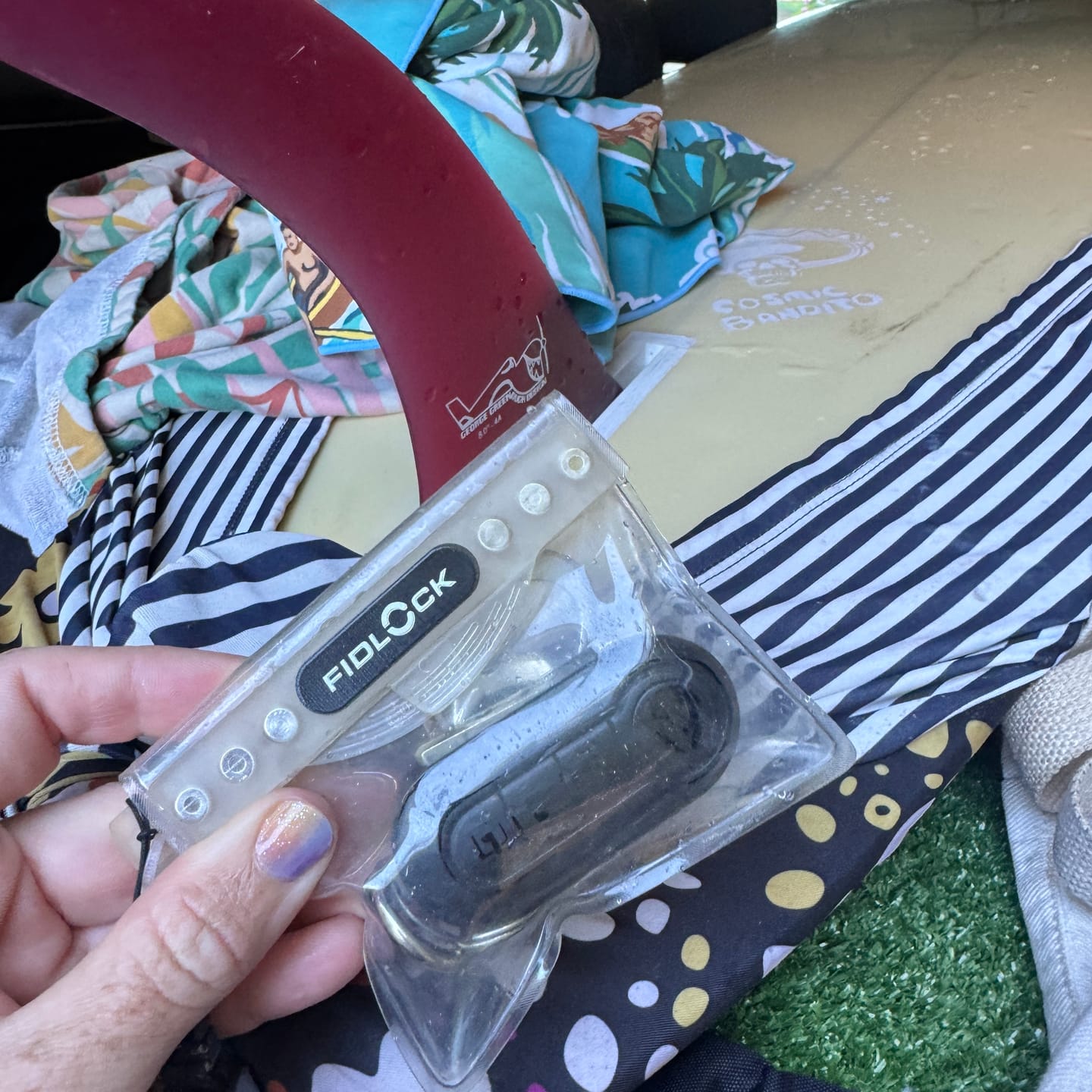 Customer photo review of Hermetic Waterproof Case - Dry Pouch Mini