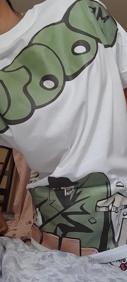 Customer photo review of THE MF TEE