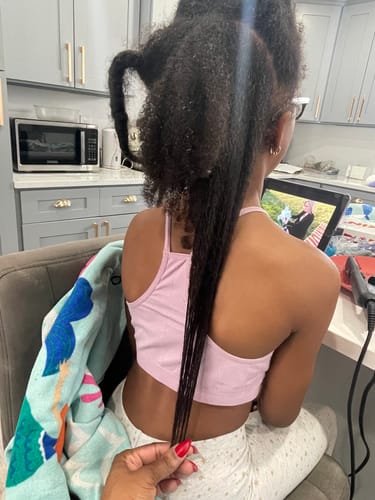Customer photo review of Follicle Fuel Pro+ – Hair Growth Potion (Extra Strength)