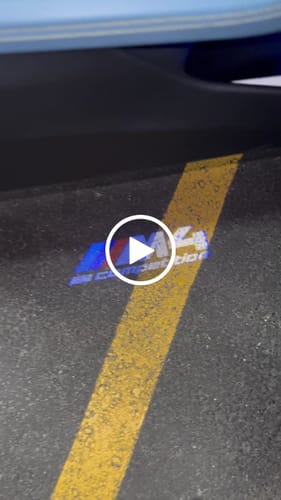 Customer video review of BMW G SERIES DOOR LIGHTS