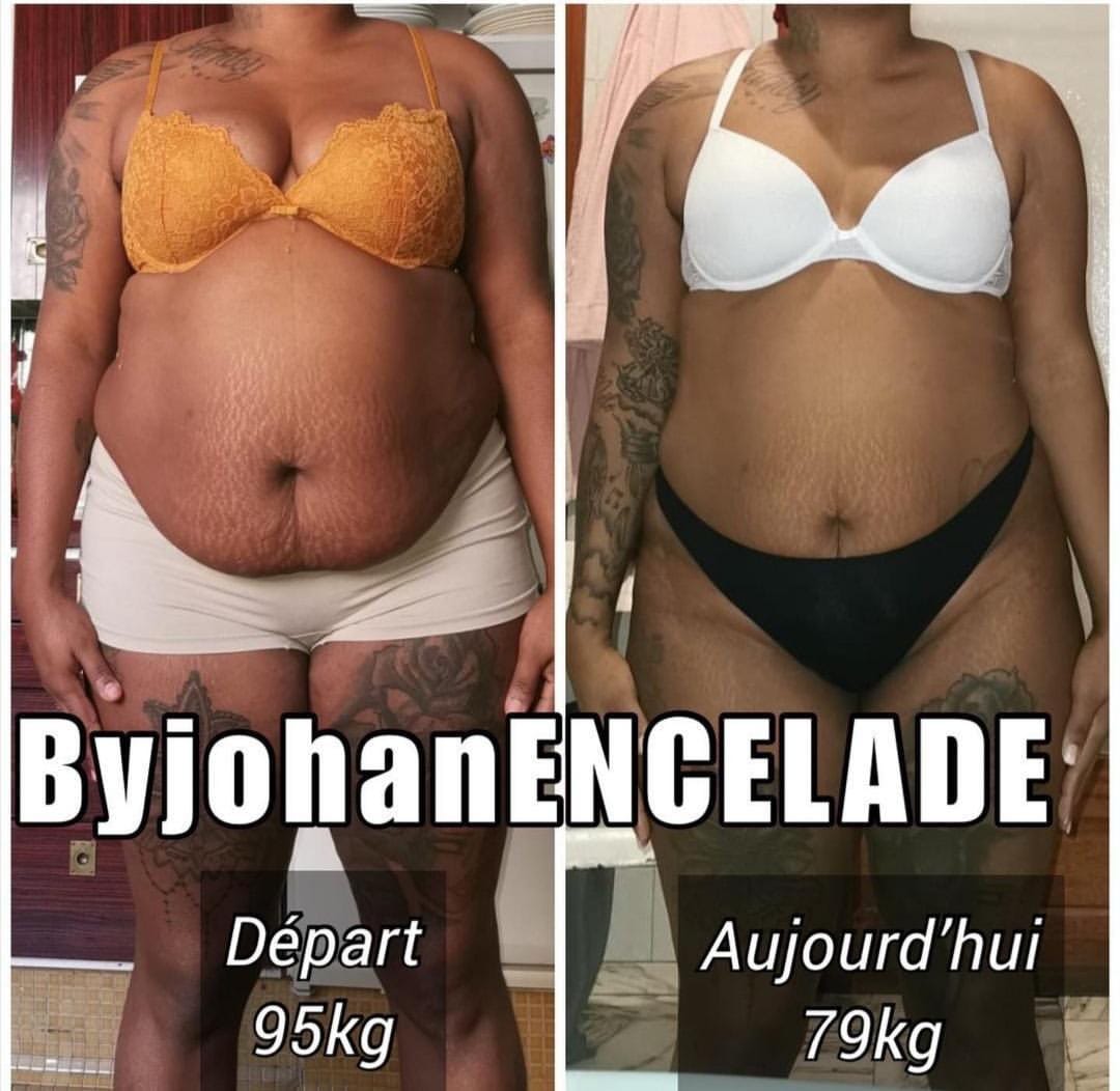 Customer photo review of Détox poudre pour perdre du poids -Powder Slim Fit ™
