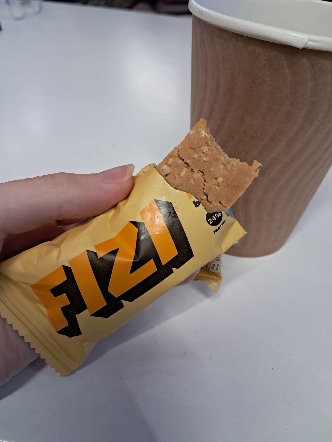 Customer photo review of Banana + peanut x10 шт.