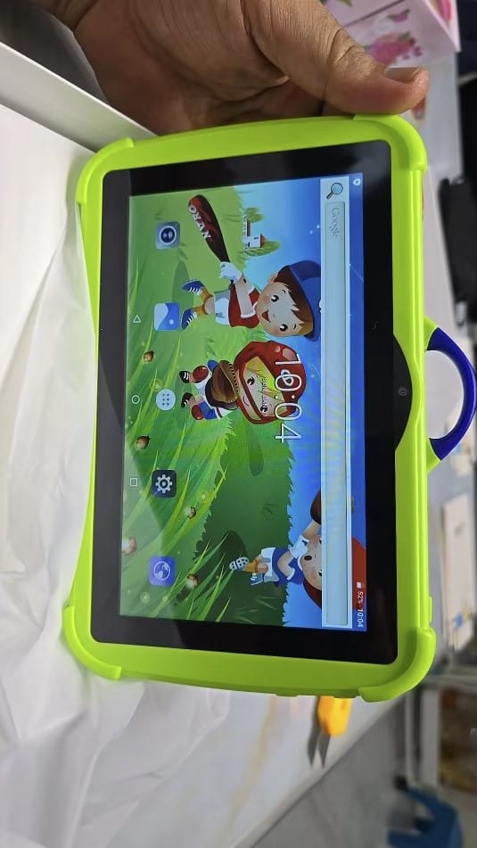 Customer photo review of Strapped™ Kids Smart Tablet