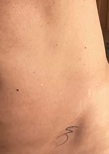 Customer photo review of Create Your Own Tattoo