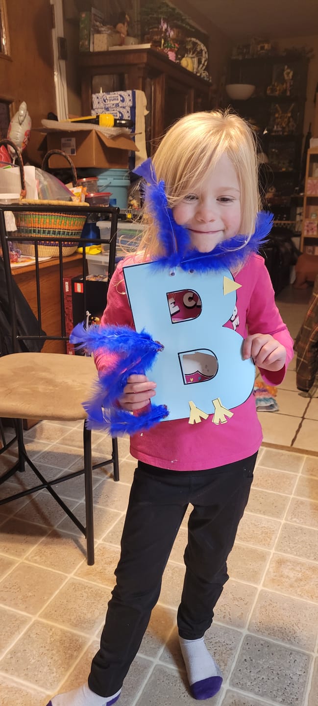 Customer photo review of The Preschool Box [6 Month Prepay]