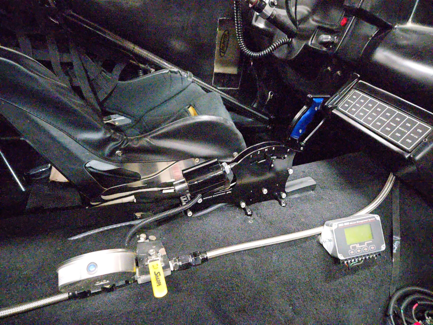 Customer photo review of Electric Shift Powerglide Operator Series Billet Shifter Rear Exit