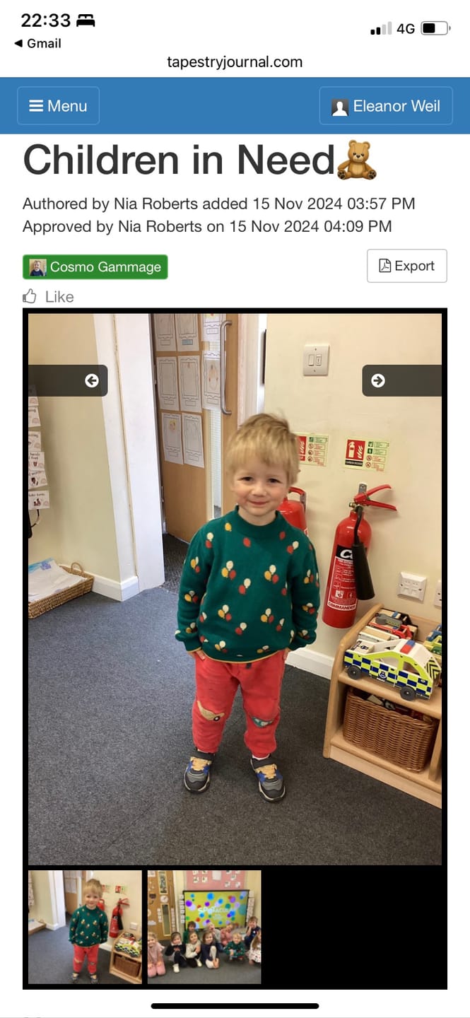 Customer photo review of From One To Another Balloon Knitted Jumper