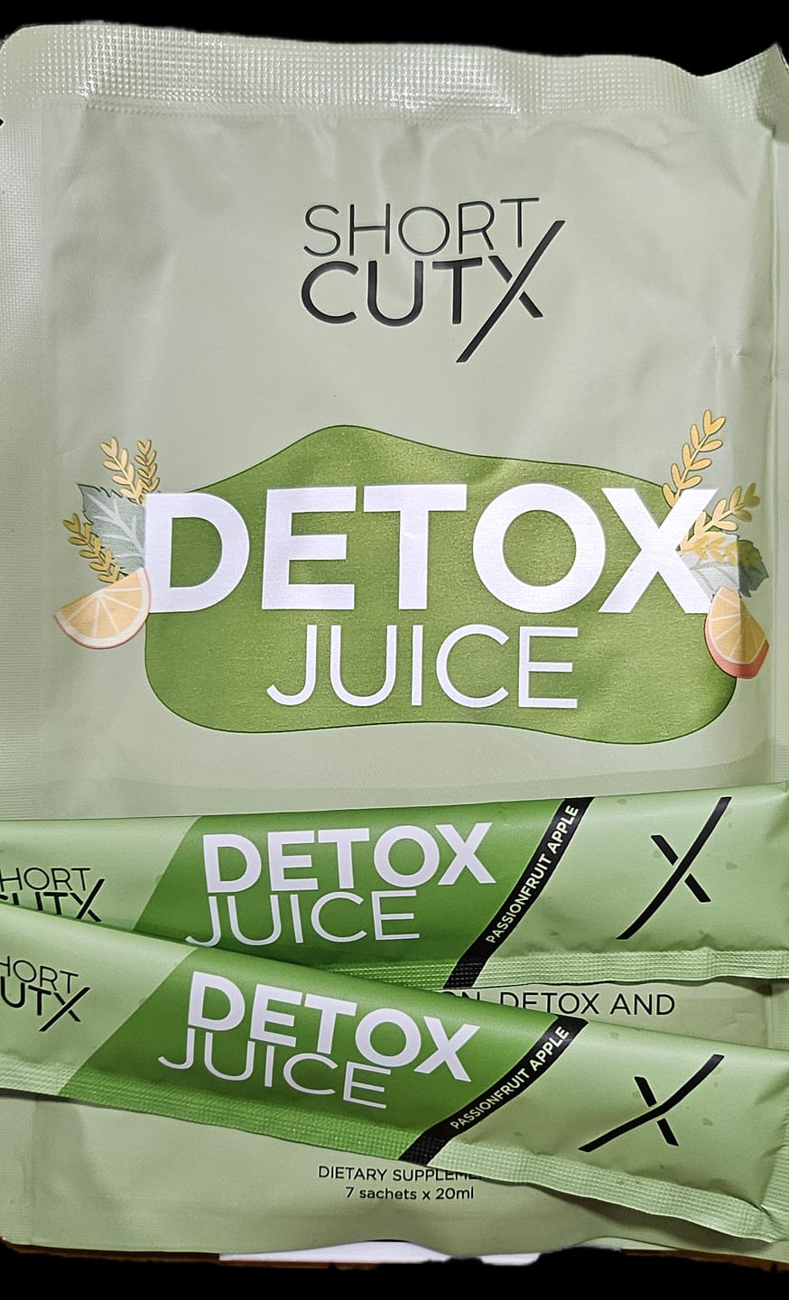 Customer photo review of Shortcutx Detox Juice