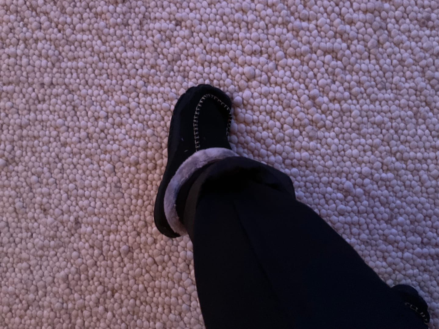 Customer photo review of Home Pro - warme Barfuß-Hausschuhe