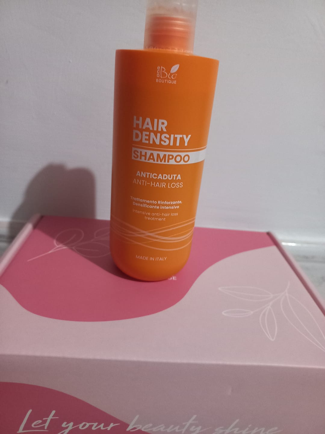 Customer photo review of Hair Density - Shampoo Anti Caduta