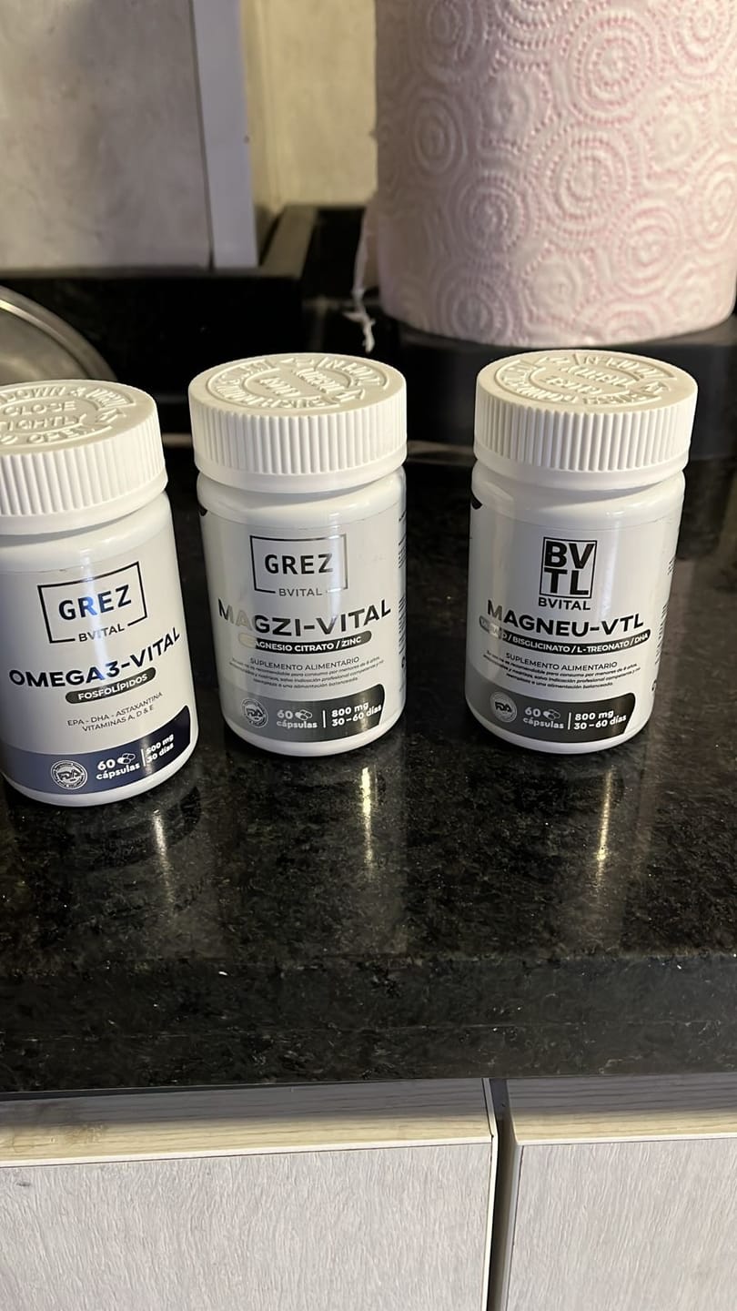 Customer photo review of Pack Claridad Mental | Foco, Memoria & Neuroprotección