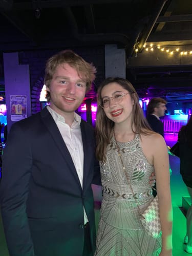 Customer photo review of Aria Eyeglasses