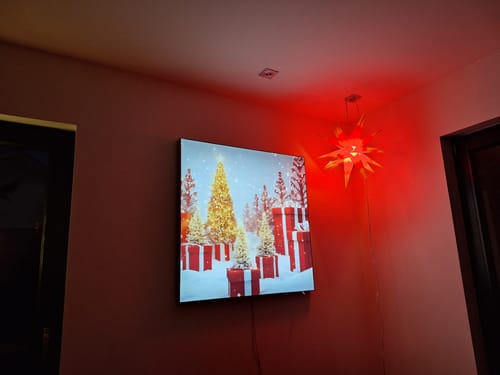 Customer photo review of Wechselmotiv | Fröhliche Weihnachten | Quadrat