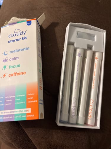 Customer photo review of Cloudy® Starter Kit: All Portable Aroma Diffusers