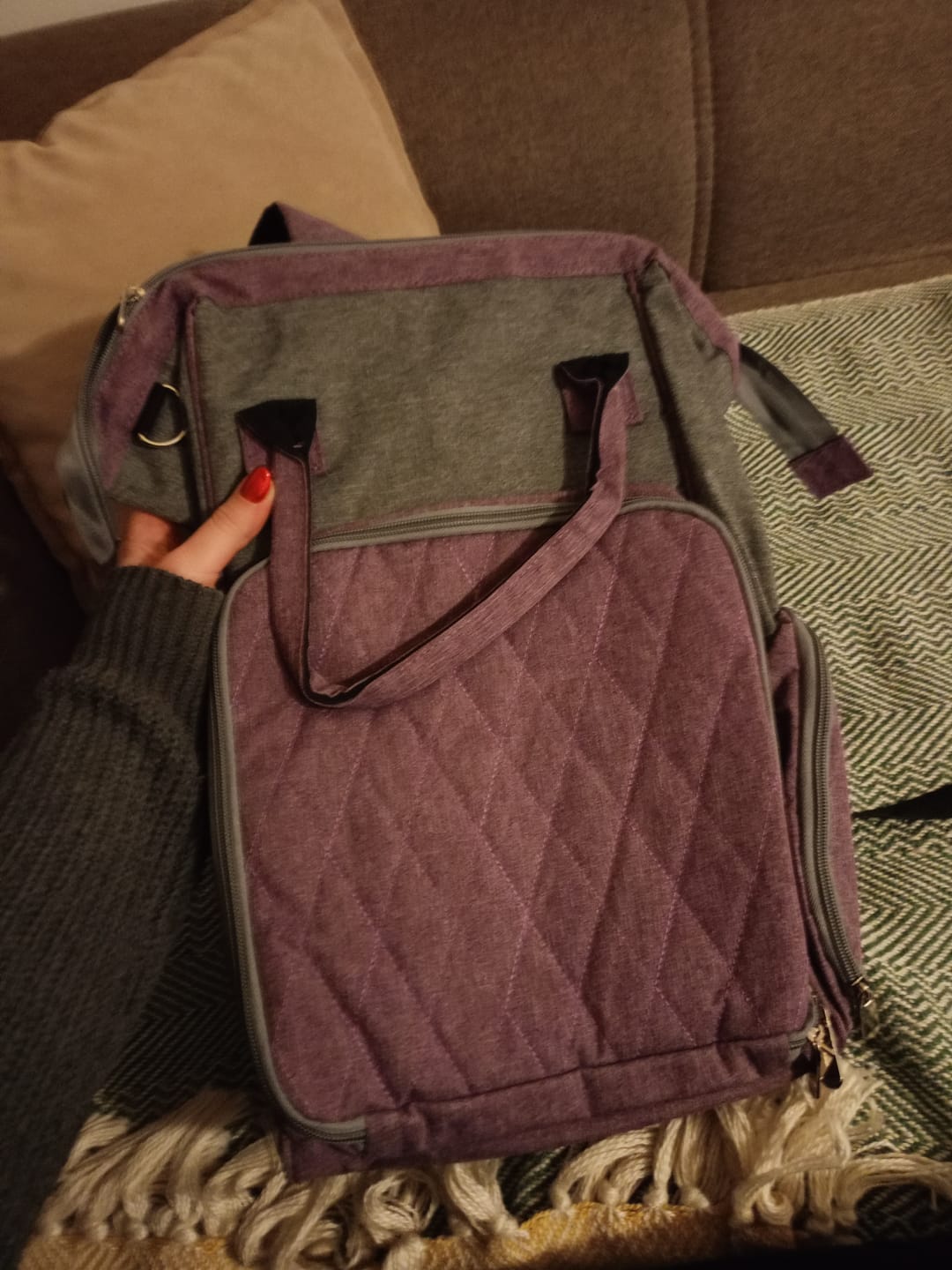 Customer photo review of Oxford Serenity Luxe Bag