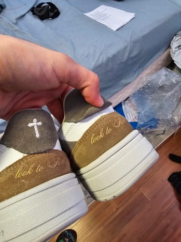 Customer photo review of Mirrorless 57s - Premium Sneakers