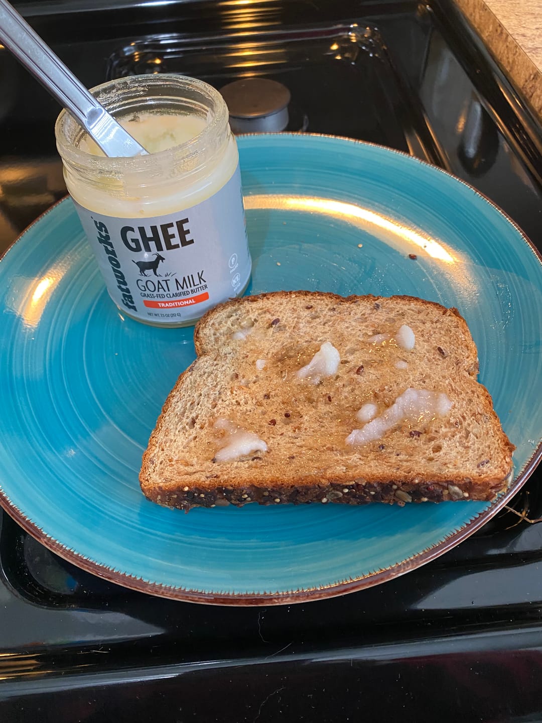 Customer photo review of Grass Fed Goat Milk Ghee (7.5 oz)