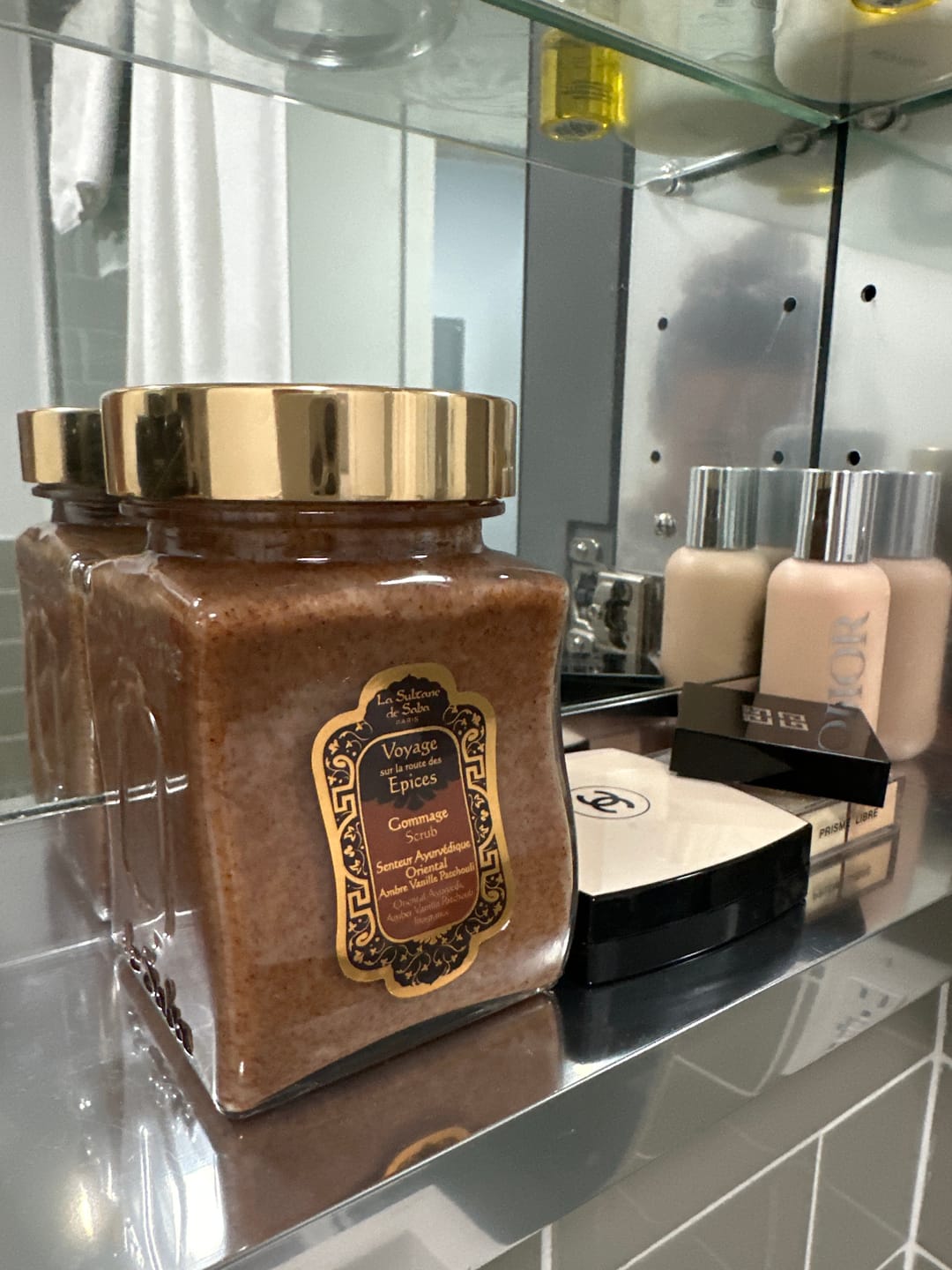 Customer photo review of Body Scrub - Ayurvedic Treatment - Amber Vanilla Patchouli Journey To The Spices Route