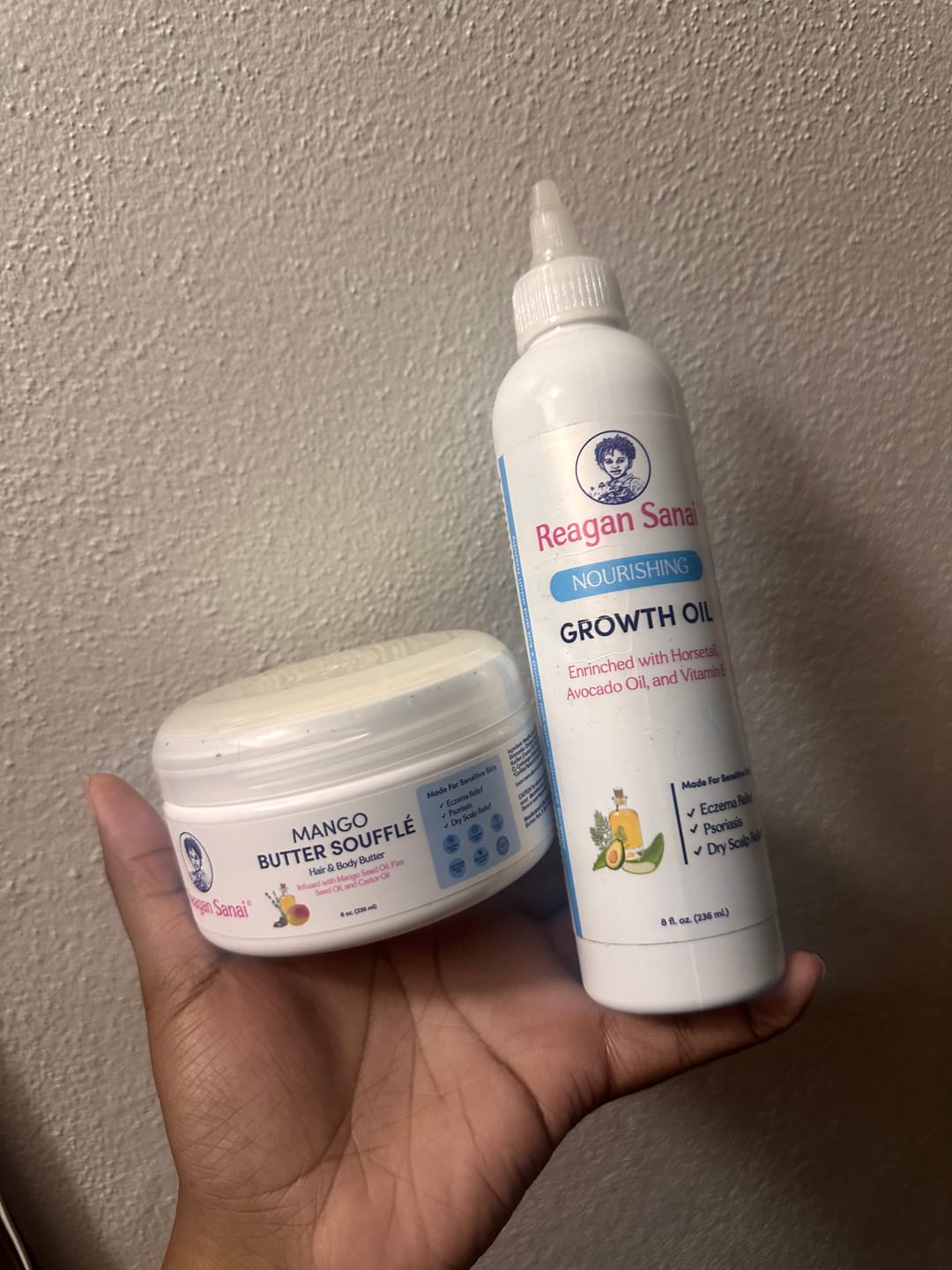 Customer photo review of Mango Butter Soufflé Whipped Hair/Body Butter