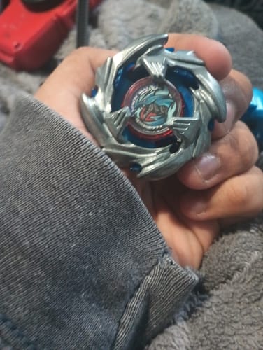 Customer photo review of [BACK ORDER July 27th] Beyblade X BX-34 Starter Cobalt Dragoon 2-60 Cyclone