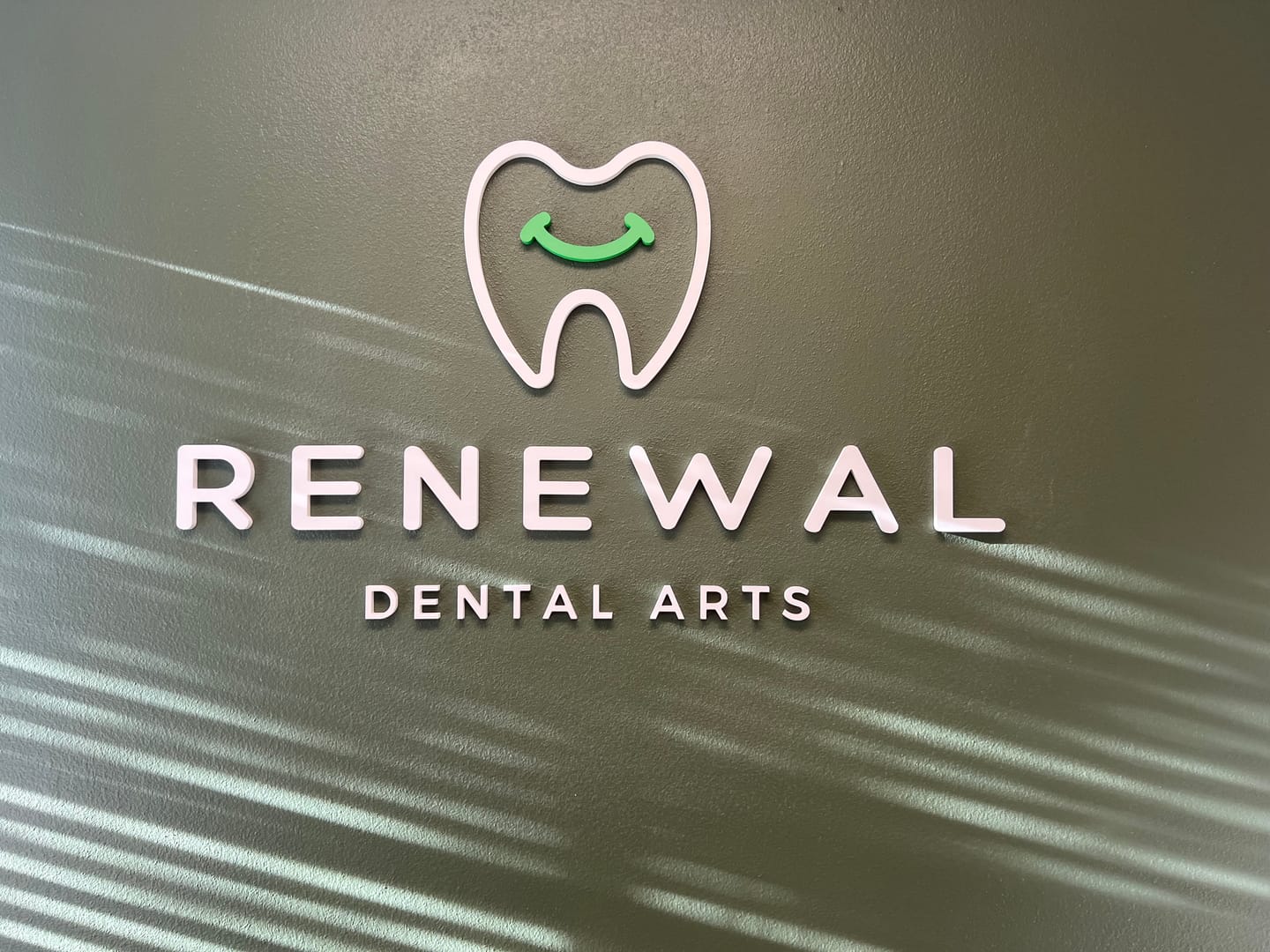 Customer photo review of Production Expedite Option for Logo Signs (Shrink production time from 2-3 weeks to 1 week)