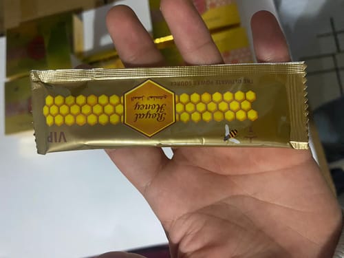Customer photo review of Royal Honey 1 Caja (12 sobres)