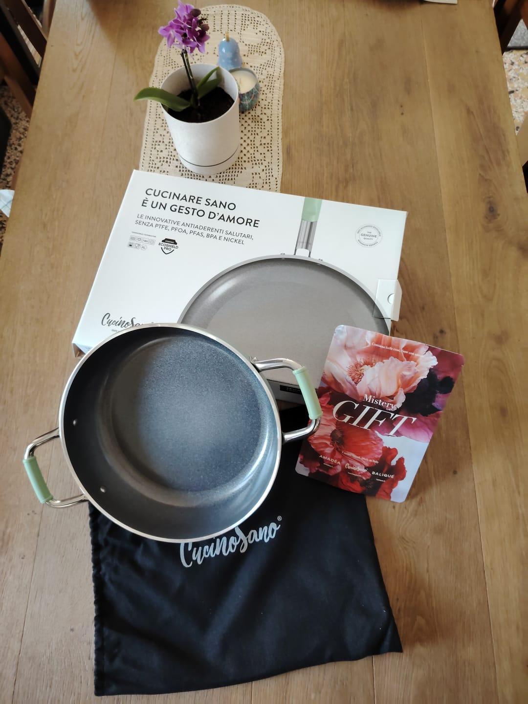 Customer photo review of Tegame antiaderente 28 cm