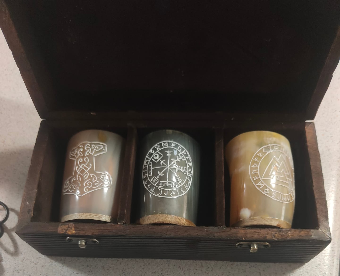 Customer photo review of Viking Icons Shot Gift Set