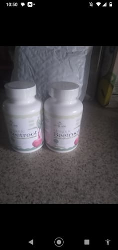 Customer photo review of Organic Beetroot Capsules