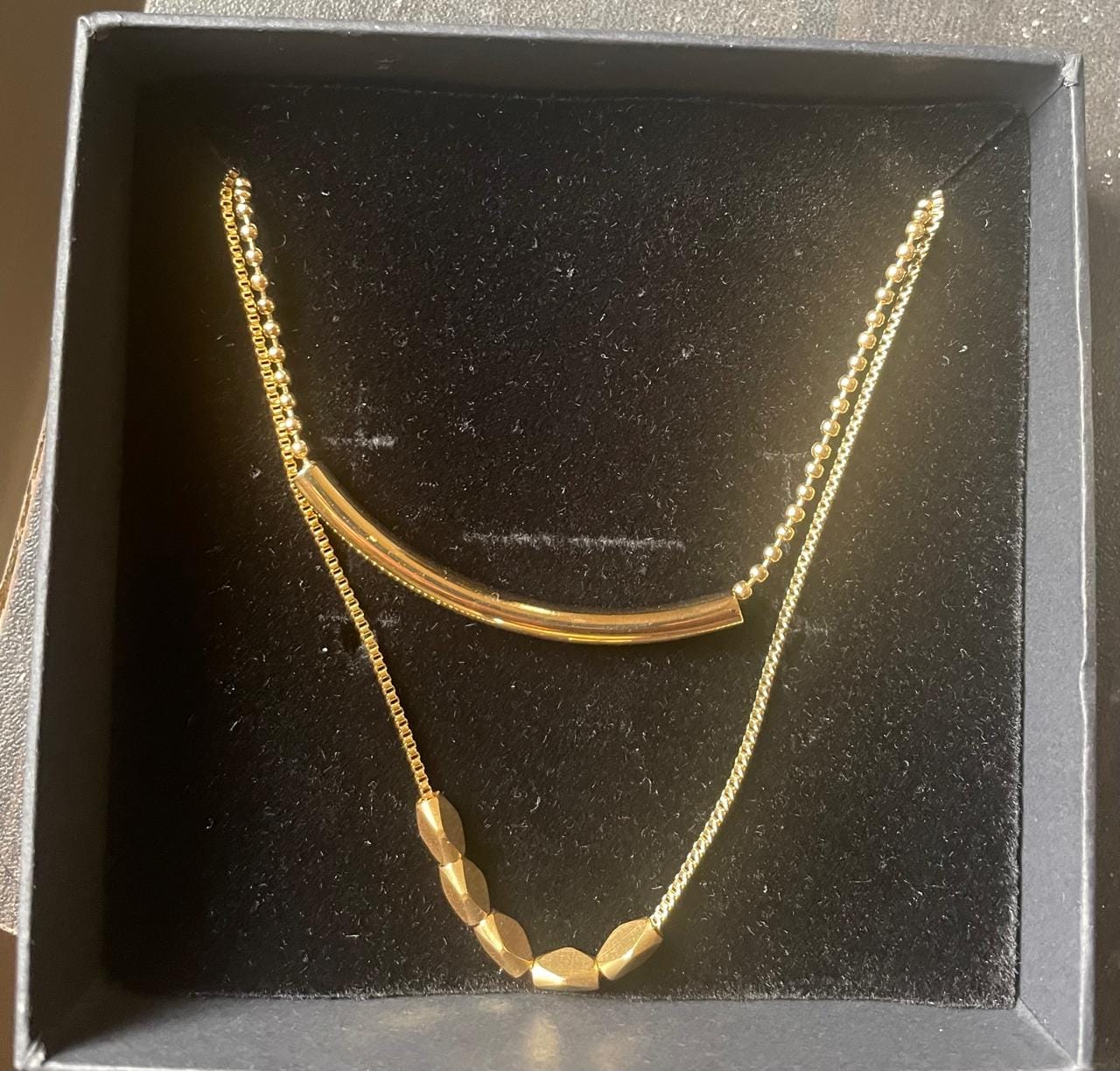 Customer photo review of Chic Simplicity - 18K PVD Gold Plated