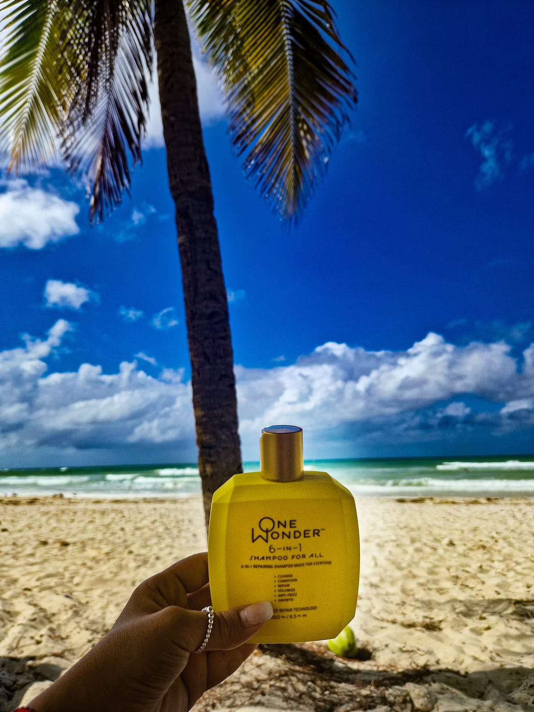 Customer photo review of ONE WONDER™ 6-IN-1 shampoo for all