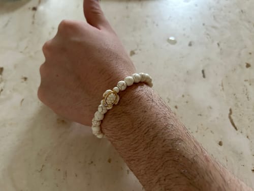 Customer photo review of Turtle Tracking Bracelet