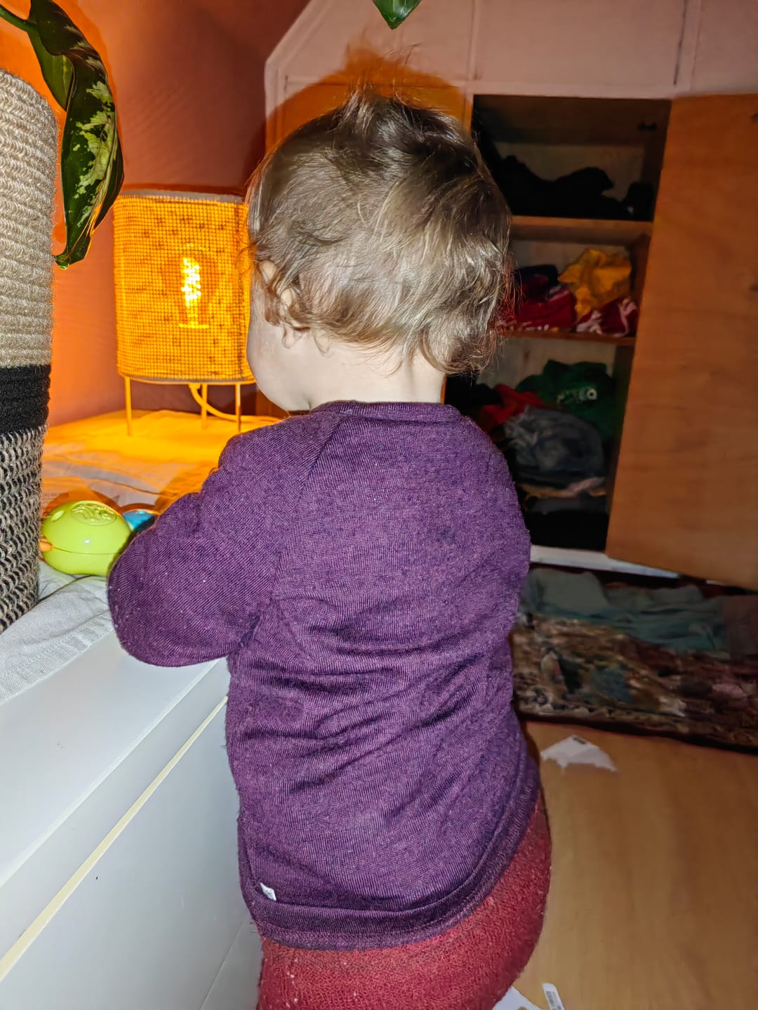 Customer photo review of Upcycling Merino Kinder Longsleeve