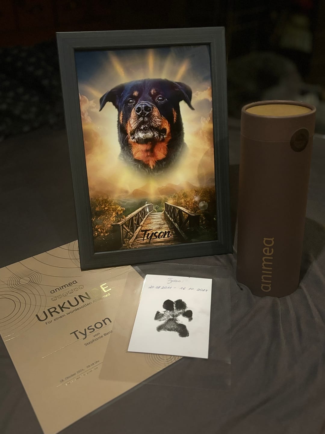 Customer photo review of Personalisiertes Portrait - Sonnen Stil
