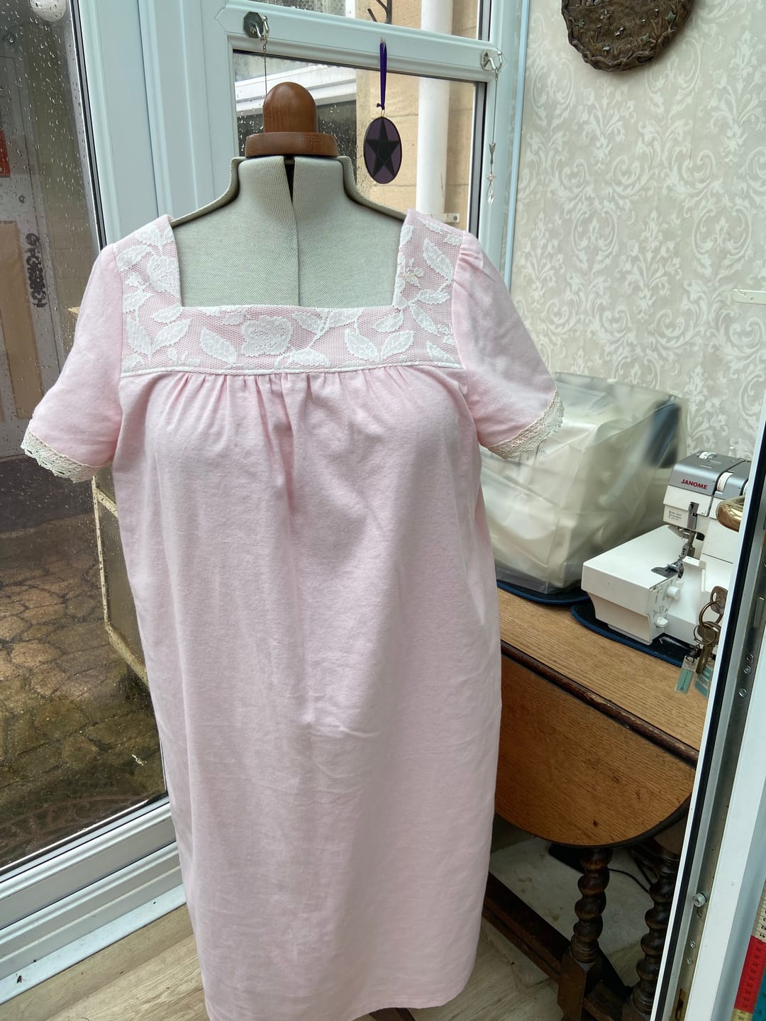 Customer photo review of Plain Brushed Cotton Fabric
