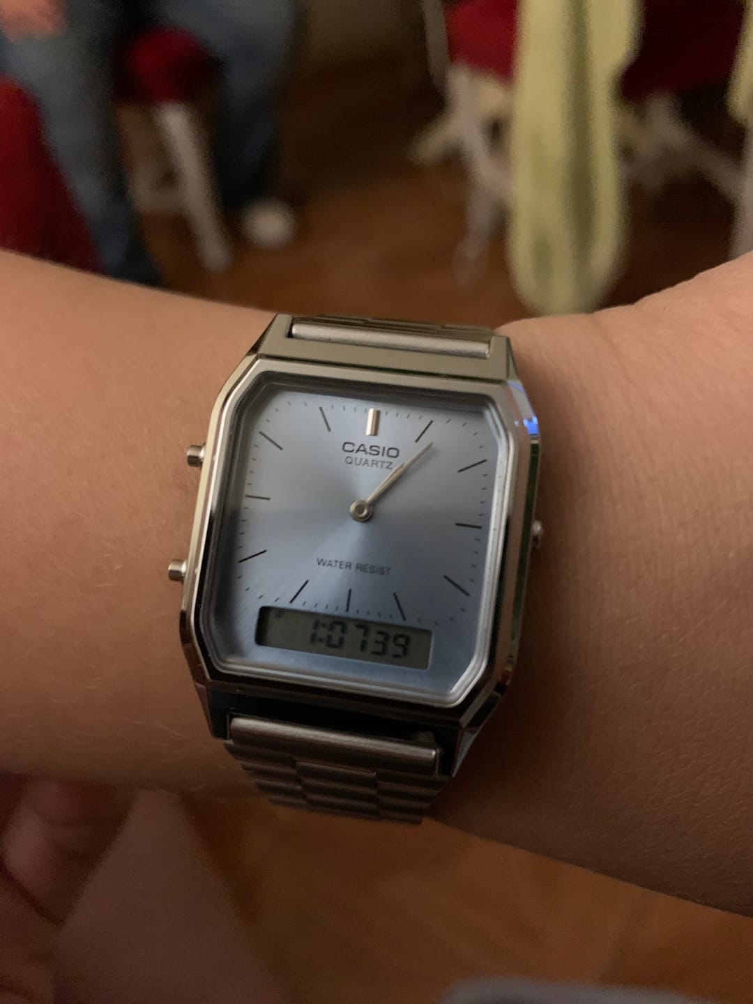 Customer photo review of Reloj Casio Vintage AQ-230A-2A1MQY Analogo Digital Ice Blue