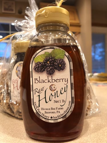 Customer photo review of Pure Blackberry Infused Honey