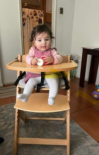 Customer photo review of Silla de Comer ENOCK Madera